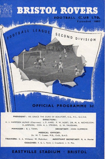 Match programme